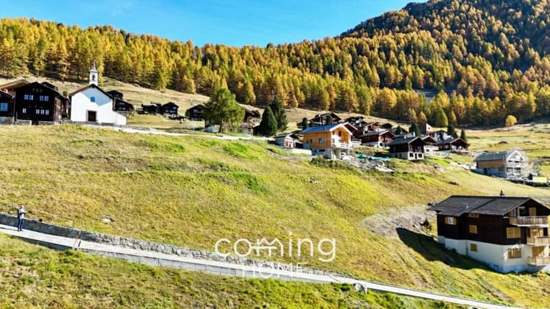Baugrundstück in Gspon ? 307 m², Wohnzone W1, ganzjährig per Luftseilbahn erreichbar (4)