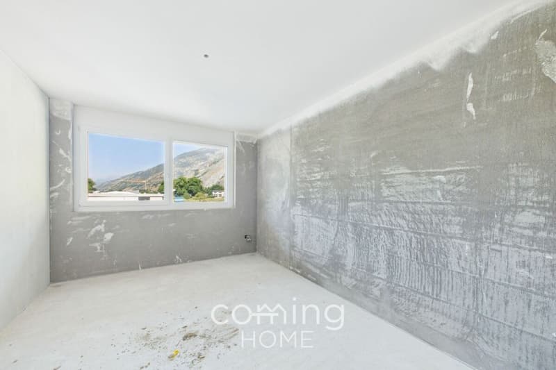Neubau 4.5-Zimmer-Wohnung in Niedergesteln - Balkon, Bodenheizung, schlüsselfertig (7)