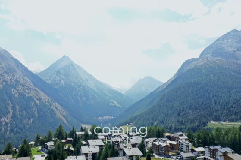 Baugrundstück in Saas-Fee ? 206 m², Wohnzone 2A, Alpenpanorama, autofreie Lage (3)