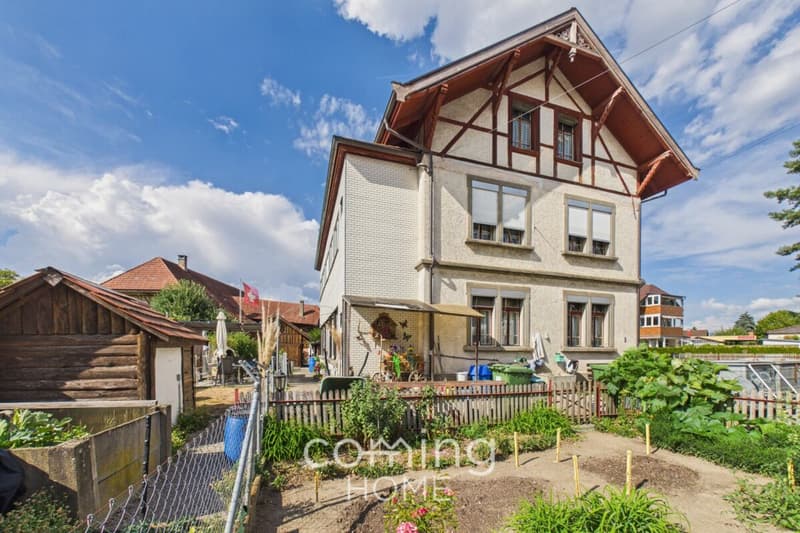 Gepflegte 4.5-Zimmer-Wohnung mit Garten und Sommerlaube in Thörigen (1)