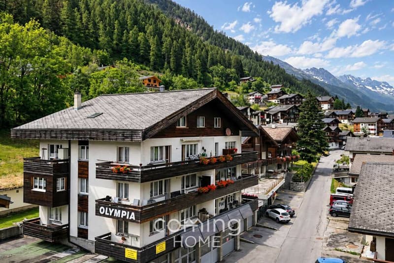Charmante 4.5 Zimmerwohnung in Wiler mit Alpenpanorama (1)
