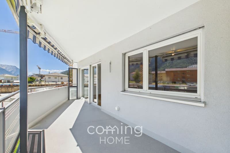 Gepflegte 4.5 Zimmerwohnung in Steg-Hohtenn mit sonnigem Balkon und Bergsicht (11)