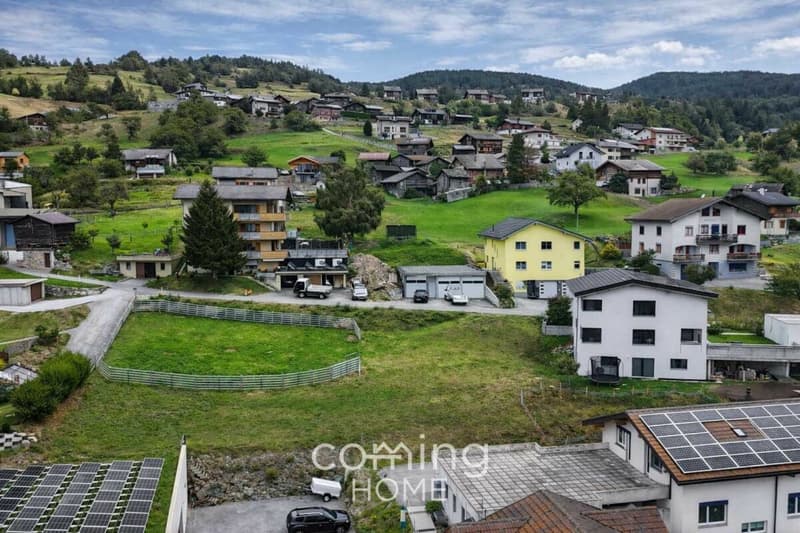 Sonnige Bauparzelle in Bürchen mit herrlicher Bergsicht (2)