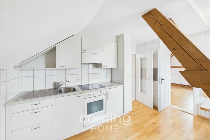 Gepflegte 1.5 Zimmer Dachwohnung in Madiswil - ruhig gelegen und sofort bezugsbereit (3)