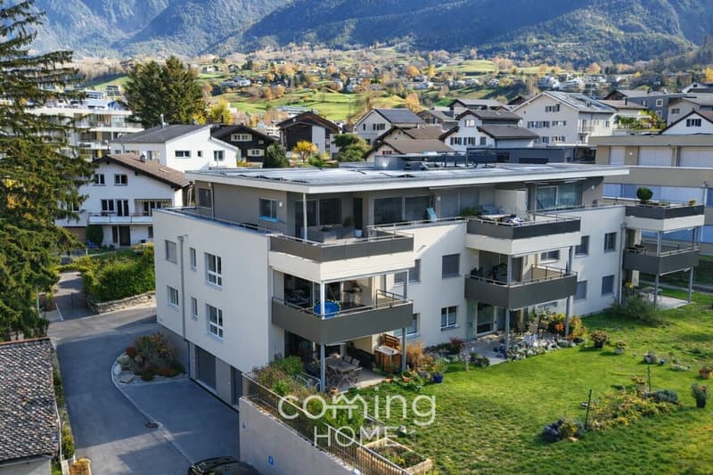 Wo der Alpenblick zum Alltag wird: Traum-Attika mit grosser Terrasse in Brig-Glis (14)