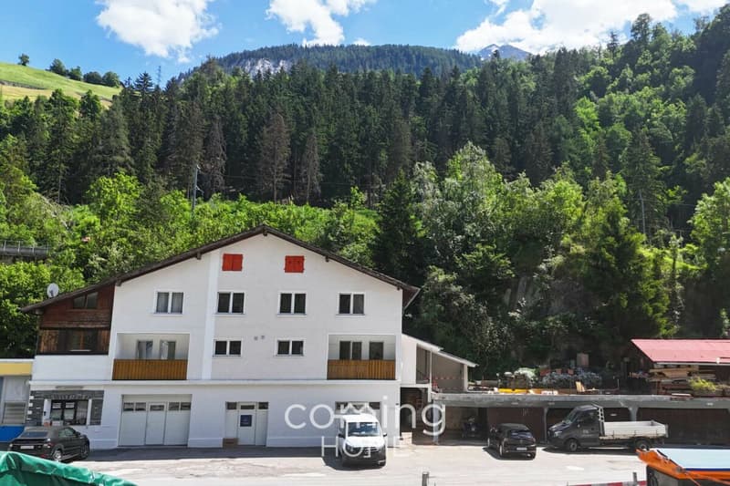 Mehrfamilienhaus mit 11 Wohnungen in sonniger Lage Grengiols (1)