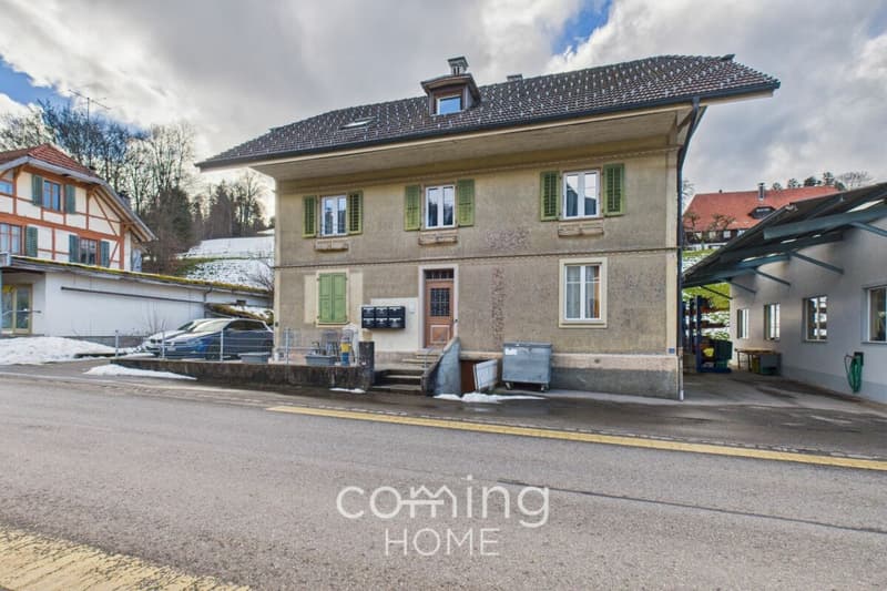Wyssachen - Vollmöblierte 2-Zimmer-Wohnung in ruhiger Naturlage, einfach einziehen (1)