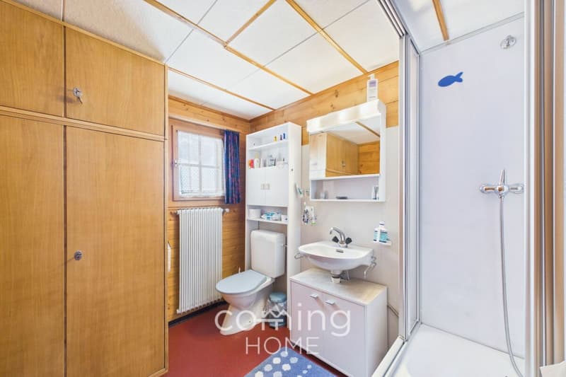 Wohnen heute, bauen morgen - Chalet mit 1'800 m² Baulandreserve in sonnigem Bürchen (16)