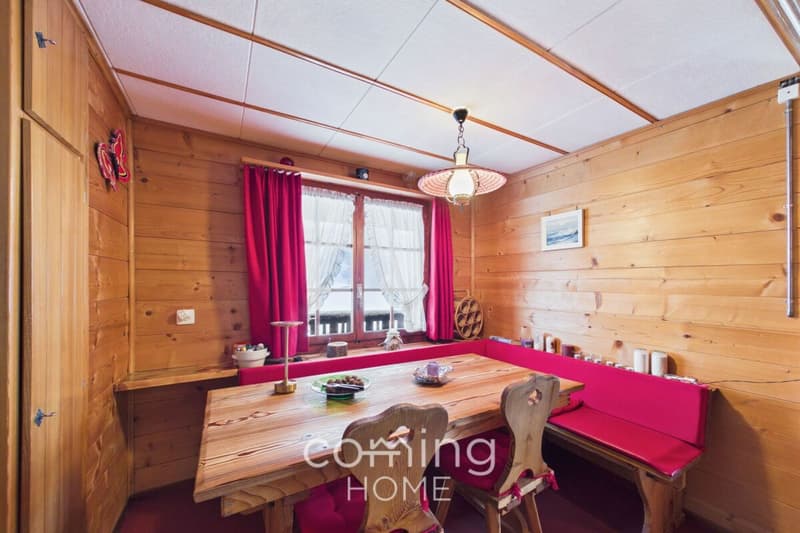 Wohnen heute, bauen morgen - Chalet mit 1'800 m² Baulandreserve in sonnigem Bürchen (12)