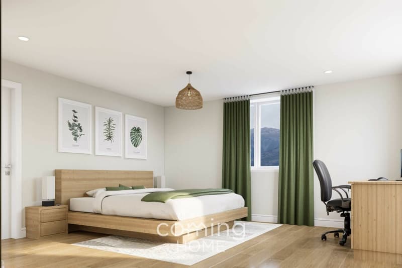 Ihr Neubauhaus in Bürchen - Holzbauweise, Cheminée und viel Raum für Eigenes (8)