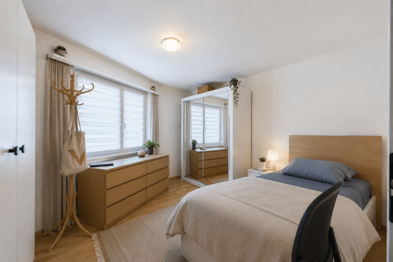 Lichtdurchflutete 2.5 Zimmer Wohnung mit Balkon und Walliser Alpenpanorama in Leukerbad (6)