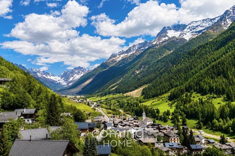 Zwei Wohnungen, ein Chalet - Panorama-Bergsicht und Zweitwohnsitz in Kippel (15)