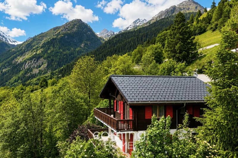 Zwei Wohnungen, ein Chalet - Panorama-Bergsicht und Zweitwohnsitz in Kippel (2)