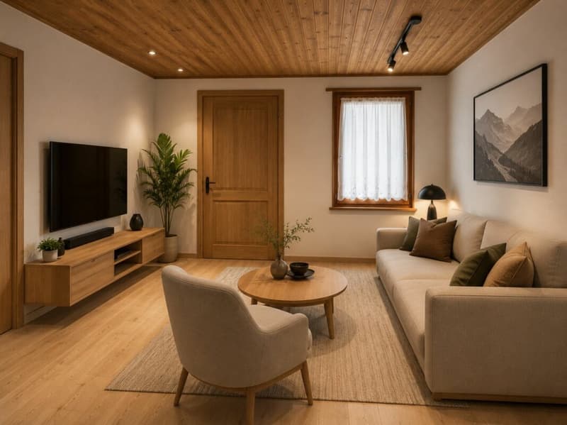 Gestalten Sie Ihr alpines Zuhause - Wohnung mit Potenzial in Saas-Balen (2)