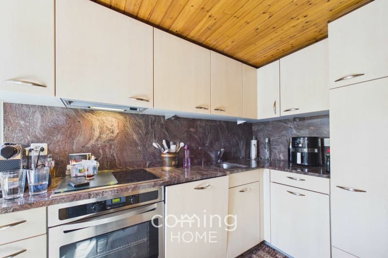 Wohnen und bauen in Ergisch - Chalet mit Bauland und sonniger Aussichtslage (4)