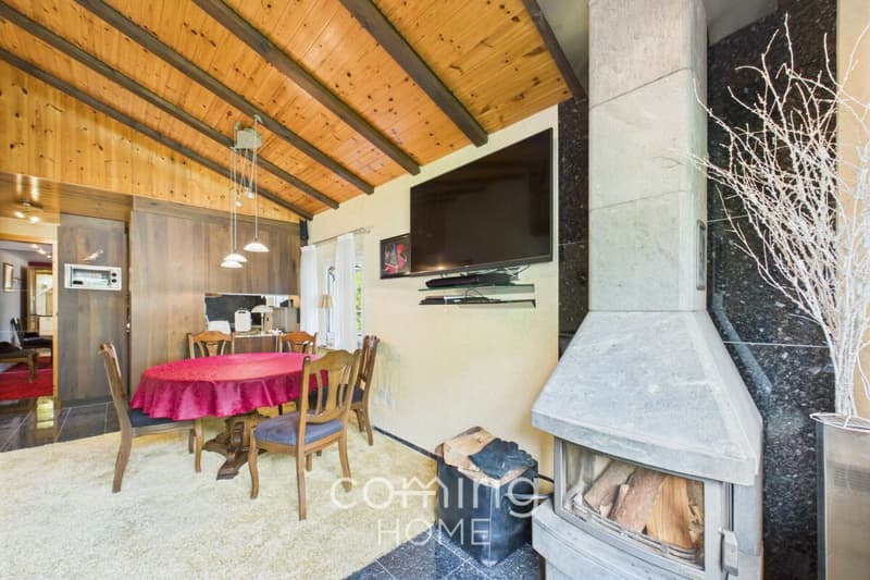 Gemütlich und alpin - 2.5-Zimmer-Wohnung mit Cheminée und Bergsicht in Saas-Grund (6)
