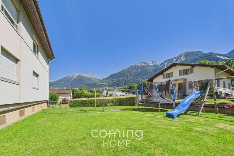 Balkon, Bergpanorama und viel Platz - familienfreundliche 4.5-Zimmer-Wohnung in Susten (14)