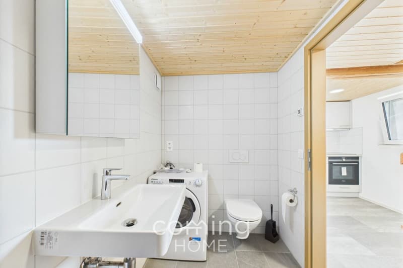 Ruhig, sonnig und mit Bergblick - neuwertige 1.5-Zimmer-Wohnung in Hohtenn (8)