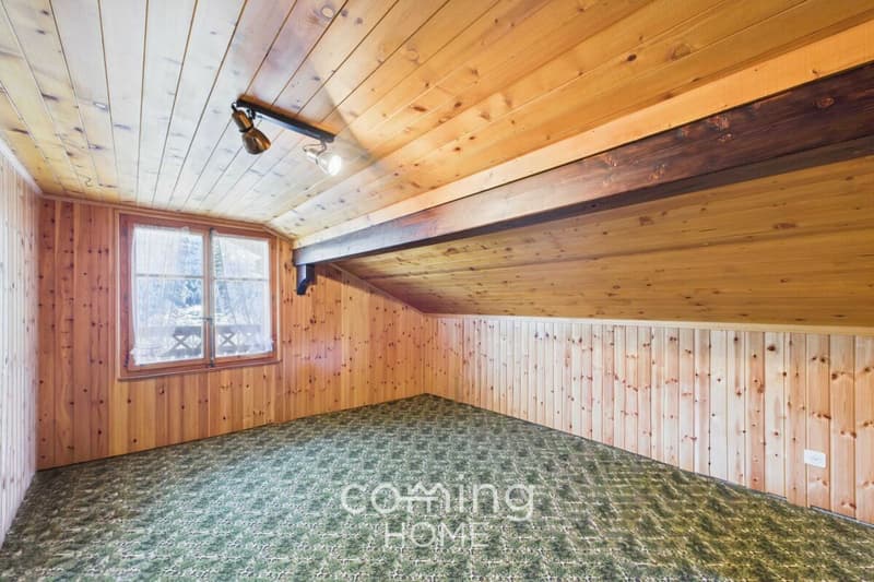 Charmante 3.5 Zimmerwohnung im Walliser Chalet in Embd - Bergsicht und Zweitwohnsitz (11)