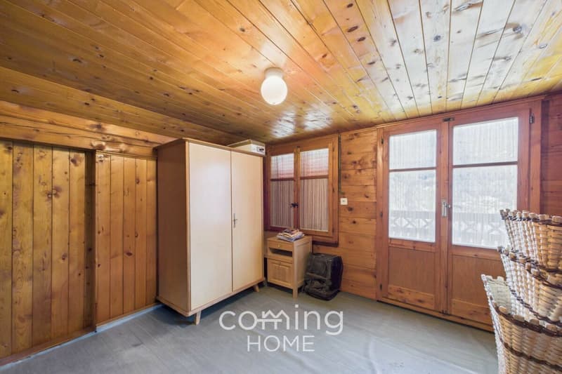 Charmante 3.5 Zimmerwohnung im Walliser Chalet in Embd - Bergsicht und Zweitwohnsitz (10)