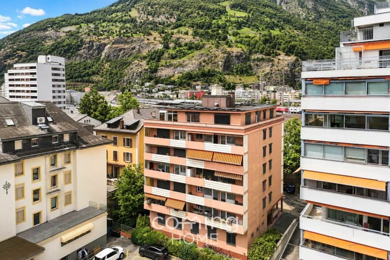 Grosszügige Attikawohnung mit Panoramaterrasse - Brig (1)