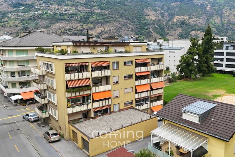 Gepflegte 3.5-Zimmer-Wohnung mit Bergsicht in Visp (9)