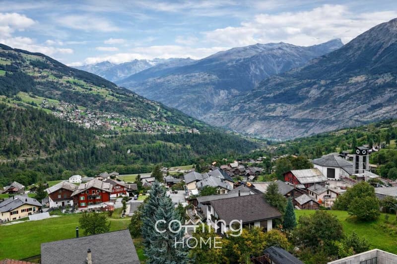 Sonnige Bauparzelle in Bürchen mit herrlicher Bergsicht (3)