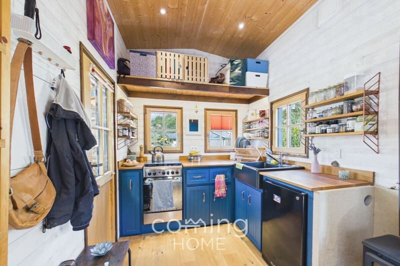 ÖKO-Tiny House in Bürchen mit Grundstück W3 und Bergsicht (2)