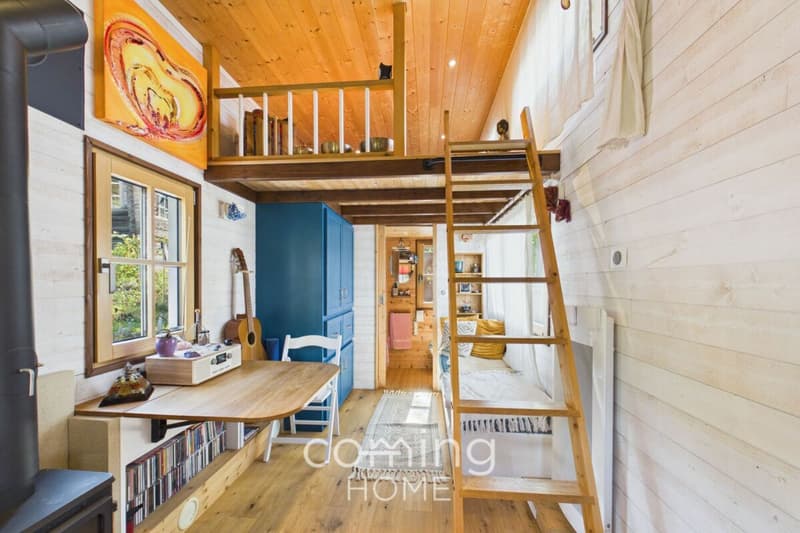 ÖKO-Tiny House in Bürchen mit Grundstück W3 und Bergsicht (4)