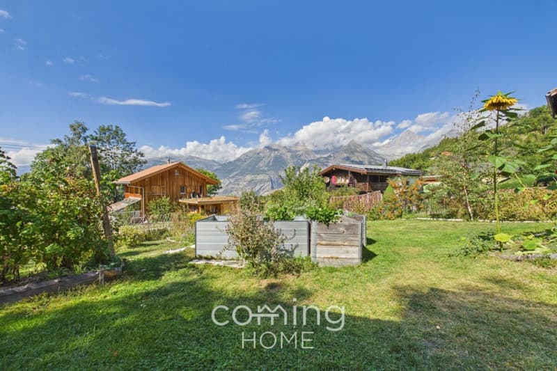 ÖKO-Tiny House in Bürchen mit Grundstück W3 und Bergsicht (6)