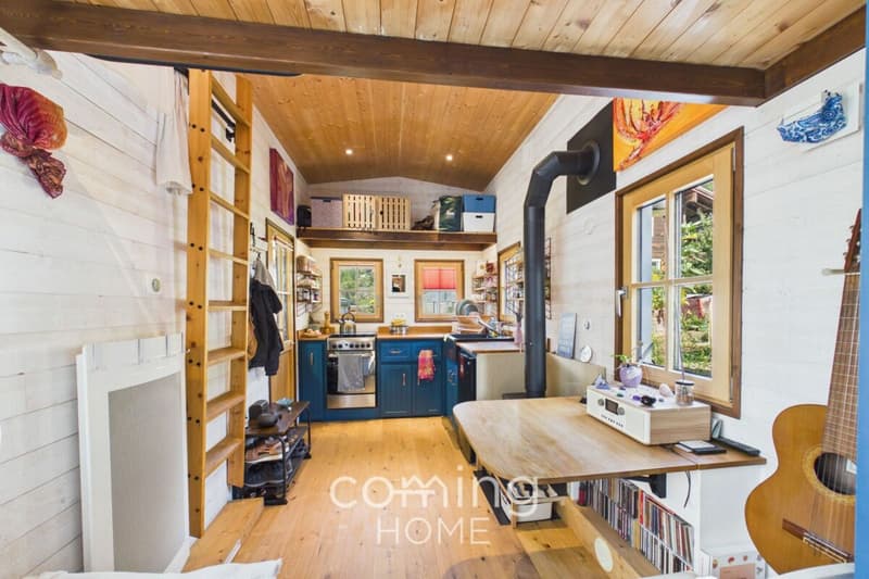 ÖKO-Tiny House in Bürchen mit Grundstück W3 und Bergsicht (11)