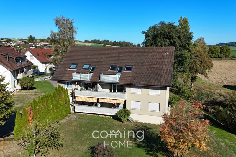 Modernisierte 2.5 Zimmer Dachwohnung mit Balkon in Thörigen (7)