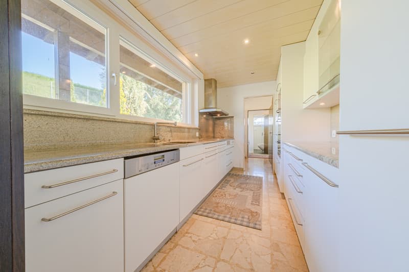 Maison de famille exclusive avec piscine, vue lointaine dans un emplacement ensoleillé (8)