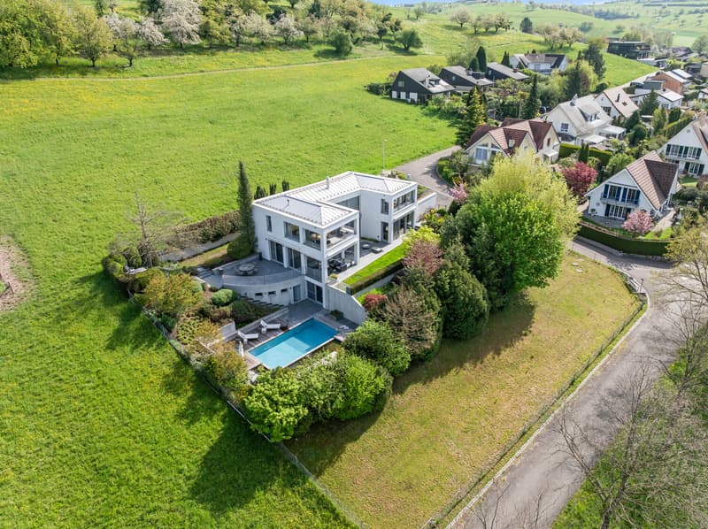 Villa with a panoramic view, pool, and wellness in Olsberg (5)