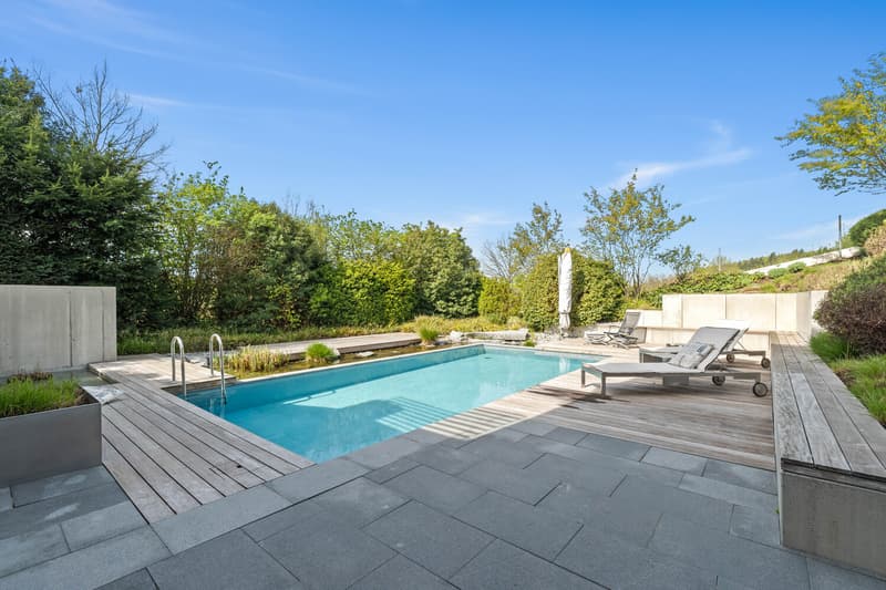Villa with a panoramic view, pool, and wellness in Olsberg (4)