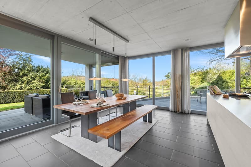 Villa with a panoramic view, pool, and wellness in Olsberg (6)
