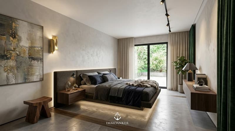 Architektonisches Reihenhaus mit Weite, Licht und Privatsphäre in Gockhausen (2)