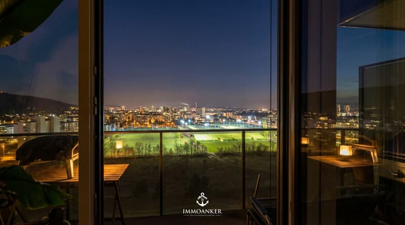 Appartement exclusif 4.5 pièces avec vue panoramique, terrasse et norme Minergie à Dübendorf (2)