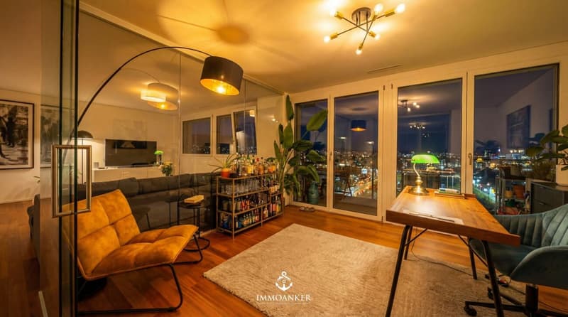 Appartement exclusif 4.5 pièces avec vue panoramique, terrasse et norme Minergie à Dübendorf (3)