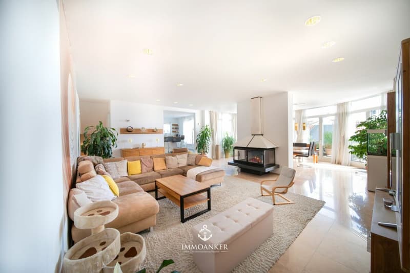 Votre refuge personnel : la maison unifamiliale exclusive de 9,5 pièces avec vue sur le lac et piscine à Richterswil (6)