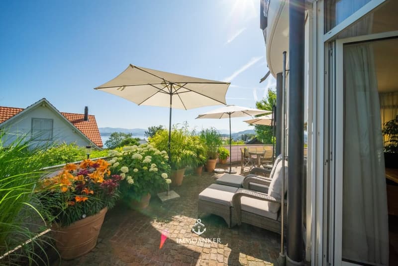 Votre refuge personnel : la maison unifamiliale exclusive de 9,5 pièces avec vue sur le lac et piscine à Richterswil (12)
