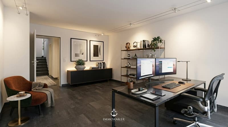 Casa a schiera architettonica con spazio, luce e privacy a Gockhausen (3)
