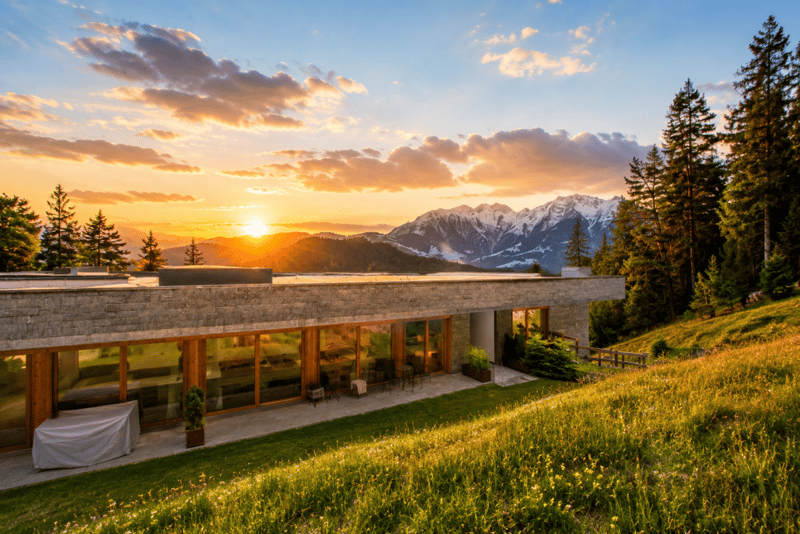 Moderne 2.5-Zimmer-Terrassenwohnung mit 20 m² Terrasse in Laax (3)