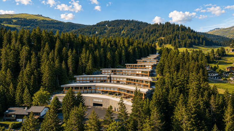 Moderne 2.5-Zimmer-Terrassenwohnung mit 20 m² Terrasse in Laax (5)