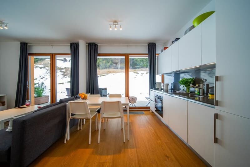 Modern 2.5-room terrace apartment with 20 m² terrace in Laax (4)