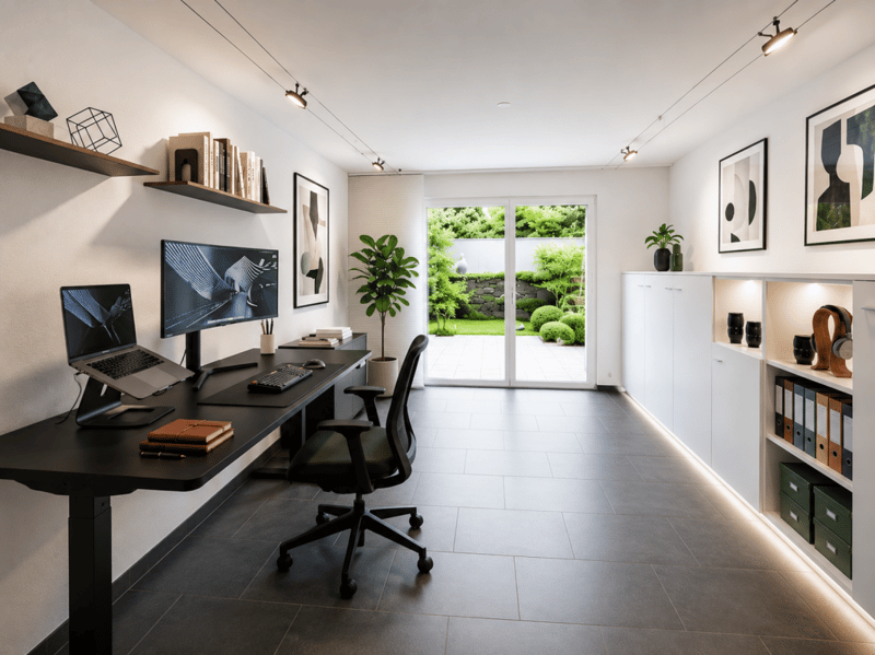 Casa a schiera architettonica con spazio, luce e privacy a Gockhausen (12)
