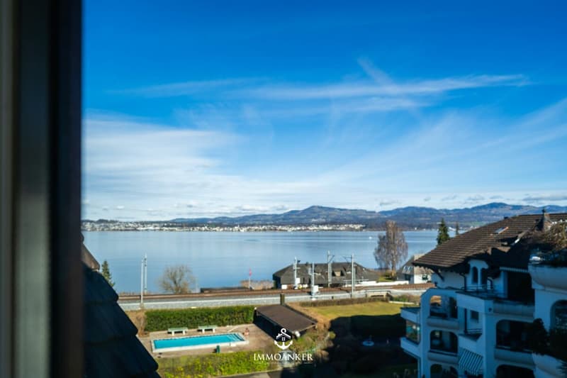 Appartement de toit exclusif de 6,5 pièces avec ascenseur directement dans l'appartement - Seepark Altendorf (1)
