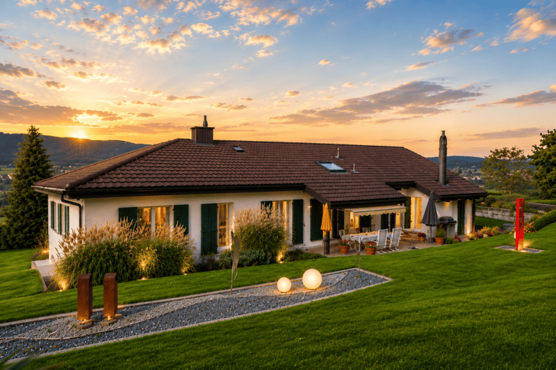 Spacious 6.5-room single-family house with a lot of land and development potential in Dänikon (1)