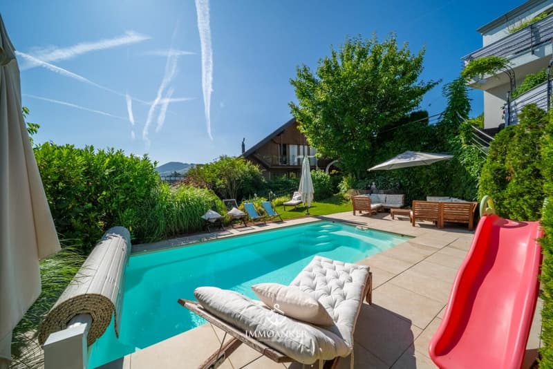 Your personal refuge: The exclusive 9.5-room single-family home with lake view and pool in Richterswil (5)