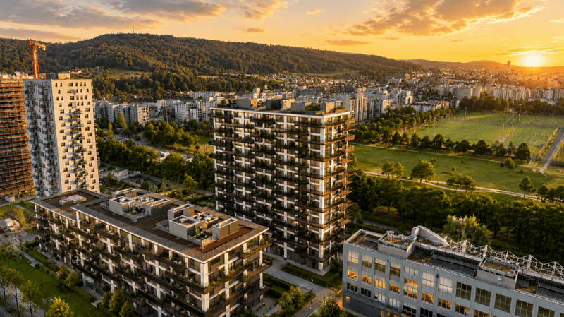 Appartement de 4,5 pièces exclusif avec vue lointaine, terrasse et norme Minergie à Dübendorf (1)
